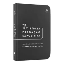 Bíblia Pregação Expositiva - Ra - Capa Dura: Capa Dura, De Dias Lopes, Hernandes. Editora Hagnos Ltda, Capa Dura Em Português, 2020
