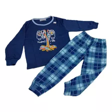 Pijama Nene Polydon Escoces Con Estampa Piache Piu 611