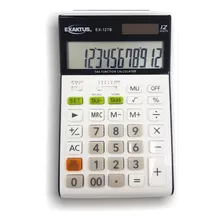 Calculadora Exaktus Ex-12tb Blanco