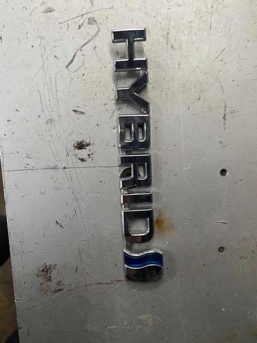 Letras Emblema Prius Hybrid 2018-2021 Foto 2