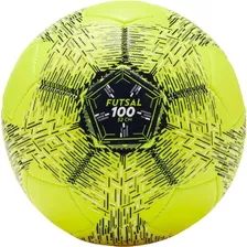 Bola De Futsal Infantil 100 (52cm) - Tamanho 52 Cm Cor Amarelo-néon