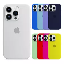 Carcasa De Silicona Para iPhone 13 Pro Max (colores)