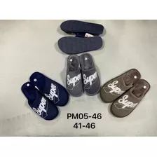 Pm05-46 Pantuflas De Hombre