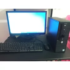 Hp Prodesk 400 G3 I5 6500 + Monitor + Teclado Y Mouse