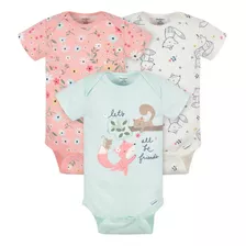 3 Body Onesies Let's All Be Friends Gerber