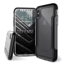 Estuche Para iPhone XS / X X-doria Defense Clear En Negro