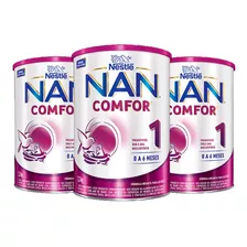 Kit Com 3 Unid - Nestlé Nan Comfor 1 Lata De 800g