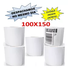 5 Rls Etiqueta Termica Mercado Livre 10x15 ,100x150 Serrilha