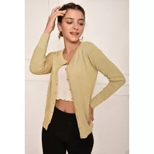 Saco Hilo Lurex Con Botones Mujer - De Moda