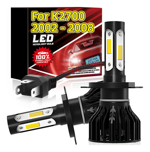 Foto de Faro Led De Coche Para Bombillas H4 2 K2700 De 2002 A 2008