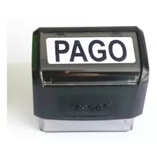 Carimbo Pago Automático Tinta Preta - Trodat 3911