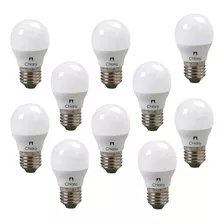 Pack 10 Lamparas Led Gota 6w (60watts) E27 Roscacomún Chiaro