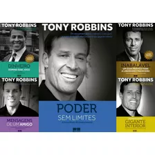 Poder Sem Limites Kit 5 Livros Tony Robbins