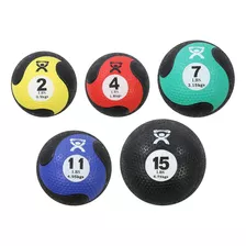 Cando 69730 Juego De Pelotas Medicinales De Goma, 2, 4, 7, 1