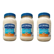 Maionese Hellmann's Light Kit Com 3 Unidades De 500g