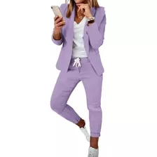 Conjunto De Traje De 2 Piezas 2023 Para Mujer, Blazer Y Pant