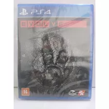 Jogo Ps4 Evolve Mídia Física Original Novo Lacrado 