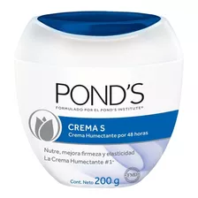 Pond's Crema S Humectante Nutritiva 200 G Tipo De Piel Mixta