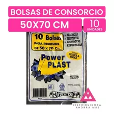 Bolsas De Consorcio 50 X 70 Reforzadas X 10 Unidades