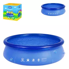 Piscina Inflável Redonda Mor De 240cm X 63cm 2400l Azul