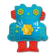 Kit Costure Seu Robô De Led Stitch A Circuit Robot 04911 4m Cor Azul