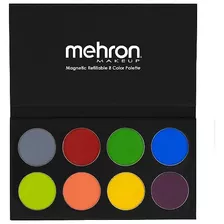 Paleta Tropical Mehron Makeup Paradise Makeup Aq De 8 Colore