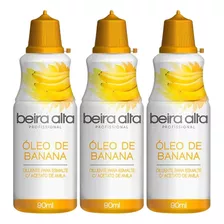 Kit 3 Óleo De Banana Beira Alta 90ml