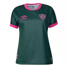 Camisa Feminina Umbro Fluminense Oficial 3 2023 (torcedora)