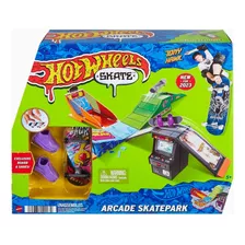 Hot Wheels Skate Fingerboard Arcade Skatepark Diapasón Tony