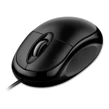 Mouse Usb Preto Cabo Usb Office 1000dpi