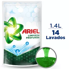 Jabon Liquido Claspouch 1,4 Lt Ariel Jab.liquidos P/lavar