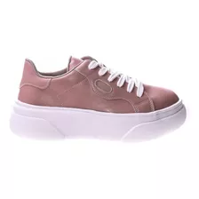 Zapatillas Popys Mujer Con Plataforma Rosa