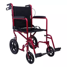 Silla Ruedas Drive Transporte Aluminio Ref. Exp19ltrd Roja