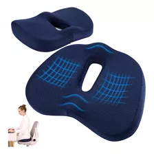 Cojín Silla Oficina Viscoelastico Ergonomico Soporte Lumbar