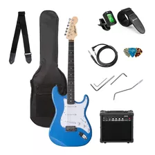 Combo Guitarra Eléctrica Stingrey Y Amplificador De 20wts