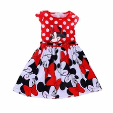 Lindo Vestido Infantil - Festa - Minnie