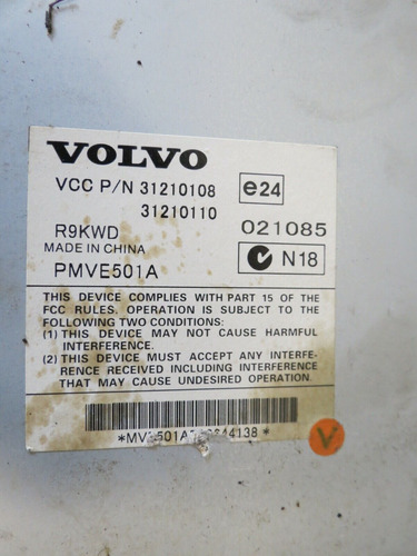  03-14 Volvo Xc90 S40 V50 Audio Radio Amp Amplifier O Ccp Foto 3
