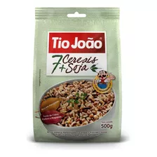 Tio João Arroz 7 Cereais Com Soja Pacote De 500g 