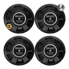 4 Parlante 12 Woofer 250w Audiosonic Wh 1228 Bob 1.5 Cjf