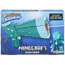 Super Soaker Minecraft: Soa Glow Squid Lanzador De Agua