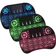 Mini Teclado Com Iluminação Para Smart Tv, Tablet, Xbox360