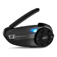 Intercomunicador Para Casco Moto Bluetooth Ejeas Q2 /2022