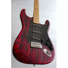 Fender Usa Sandblasted Stratocaster Limited Edition Ash 2014