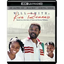 Blu Ray 4k Ultra Hd King Richard Estreno W Smith Williams 
