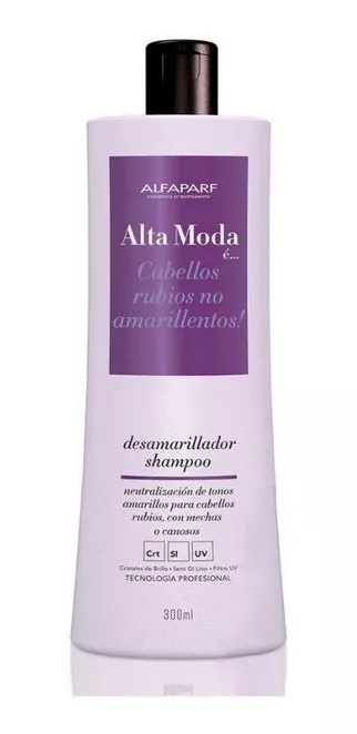 Shampoo Alfaparf Desamarillador En Botella De 300ml