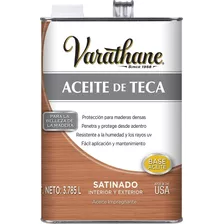 Aceite De Teca Para Madera Interior Exterior Varathane 3,7lt