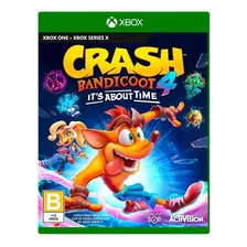 Jogo Crash Bandicoot 4 Its About Time Xbox One Midia Fisica