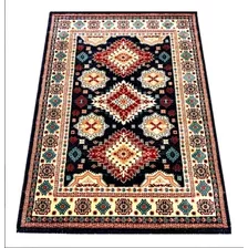 Tapete Persa Kazak 200x300cm 2x3m Kasakh 1 Milhão De Pontos