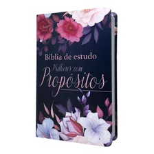 Bíblia Mulheres Com Propósitos Capa 01, De Revista E Corrigida. Editora Cpp, Capa Dura Em Português, 2023