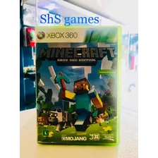 Minecraft Xbox 360 Original Mídia Física